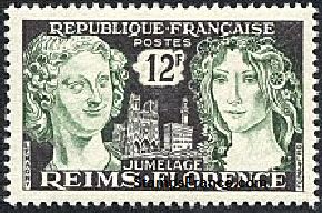 Timbre France Yvert 1061 - France Scott 796