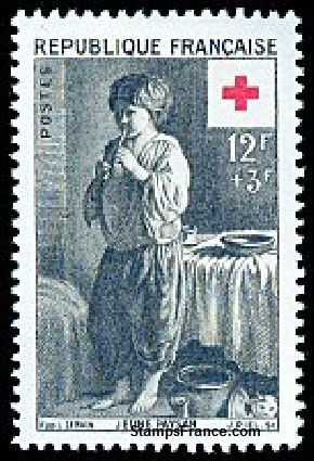 Timbre France Yvert 1089 - France Scott B309