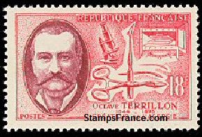 Timbre France Yvert 1097 - France Scott 823