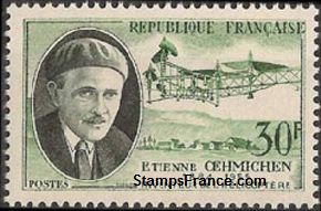 Timbre France Yvert 1098 - France Scott 824