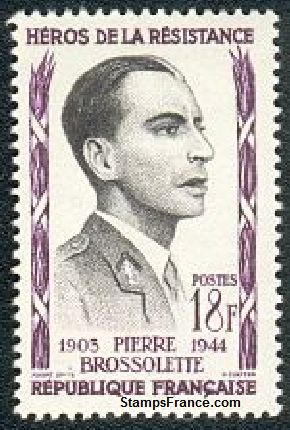 Timbre France Yvert 1103 - France Scott 829