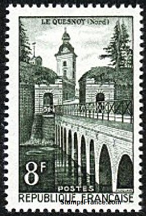 Timbre France Yvert 1105 - France Scott 831