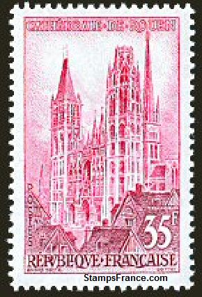 Timbre France Yvert 1129 - France Scott 854