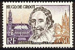 Timbre France Yvert 1386 - France Scott 1063