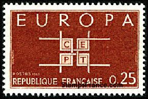 Timbre France Yvert 1396 - France Scott 1074