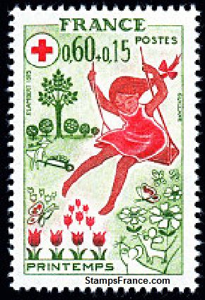 Timbre France Yvert 1860 - France Scott B481 - Click Image to Close