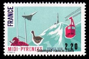 Timbre France Yvert 1866 - France Scott 1449