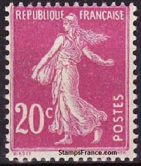 Timbre France Yvert 190 - France Scott 167