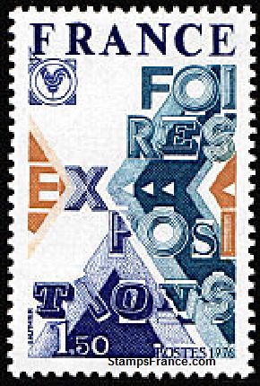 Timbre France Yvert 1909 - France Scott 1504 - Click Image to Close