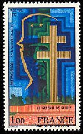 Timbre France Yvert 1941 - France Scott 1550 - Click Image to Close