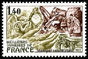 Timbre France Yvert 1952 - France Scott 1556