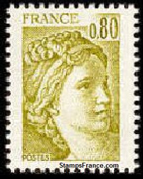 Timbre France Yvert 1971 - France Scott 1569 - Click Image to Close