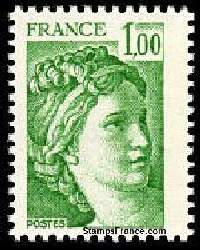 Timbre France Yvert 1973 - France Scott 1571 - Click Image to Close