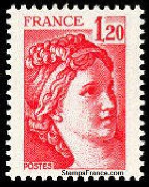 Timbre France Yvert 1974 - France Scott 1572