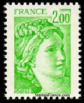 Timbre France Yvert 1977 - France Scott 1575