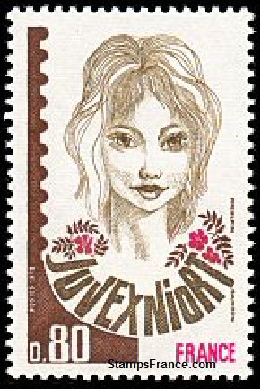 Timbre France Yvert 2003 - France Scott 1597 - Click Image to Close