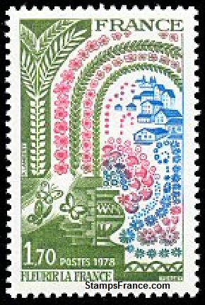 Timbre France Yvert 2006 - France Scott 1606 - Click Image to Close