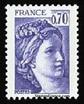 Timbre France Yvert 2056 - France Scott 1660 - Click Image to Close