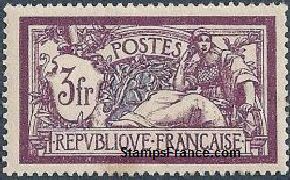 Timbre France Yvert 206 - France Scott 128