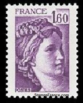 Timbre France Yvert 2060 - France Scott 1667 - Click Image to Close