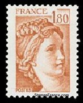 Timbre France Yvert 2061 - France Scott 1668 - Click Image to Close