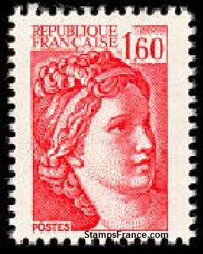 Timbre France Yvert 2155 - France Scott 1756