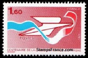 Timbre France Yvert 2166 - France Scott 1772