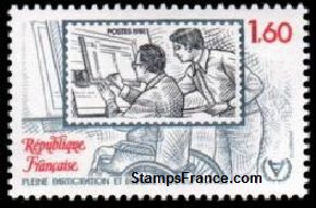 Timbre France Yvert 2173 - France Scott 1780