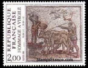 Timbre France Yvert 2174 - France Scott 1781