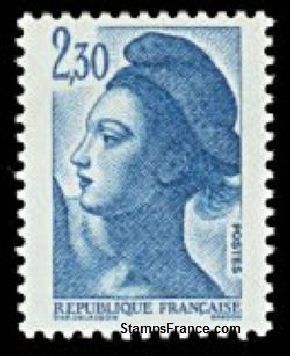 Timbre France Yvert 2189 - France Scott 1800