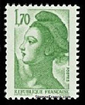 Timbre France Yvert 2318 - France Scott 1878