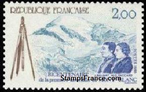 Timbre France Yvert 2422 - France Scott