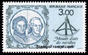 Timbre France Yvert 2428 - France Scott