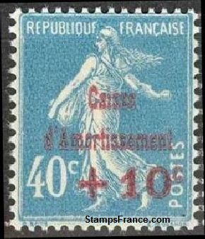 Timbre France Yvert 246 - France Scott B24