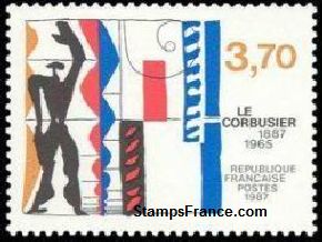 Timbre France Yvert 2470 - France Scott