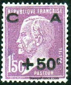 Timbre France Yvert 251 - France Scott B30