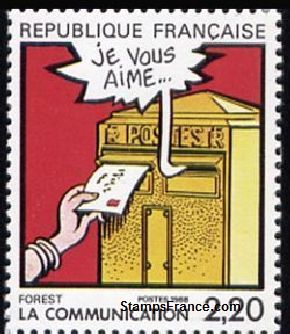 Timbre France Yvert 2510 - France Scott