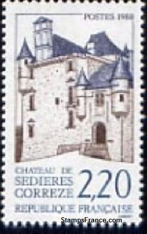 Timbre France Yvert 2546 - France Scott