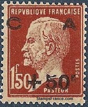 Timbre France Yvert 255 - France Scott B33