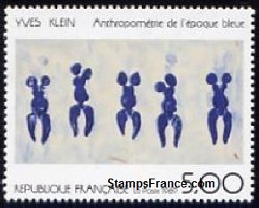 Timbre France Yvert 2561 - France Scott