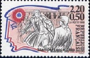 Timbre France Yvert 2565 - France Scott