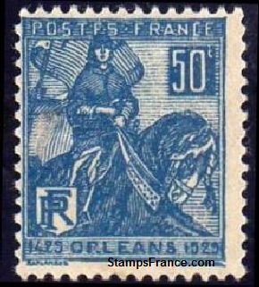 Timbre France Yvert 257 - France Scott 245