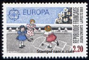 Timbre France Yvert 2584 - France Scott