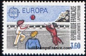 Timbre France Yvert 2585 - France Scott