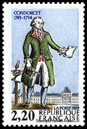 Timbre France Yvert 2592 - France Scott