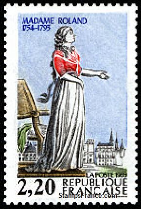 Timbre France Yvert 2593 - France Scott