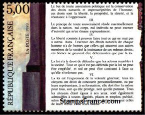 Timbre France Yvert 2597 - France Scott