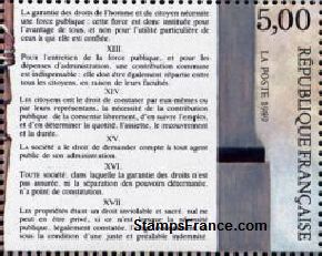 Timbre France Yvert 2599 - France Scott