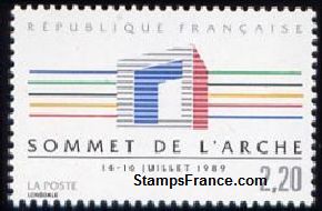 Timbre France Yvert 2600 - France Scott