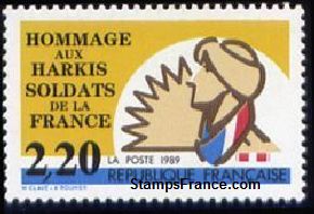 Timbre France Yvert 2613 - France Scott